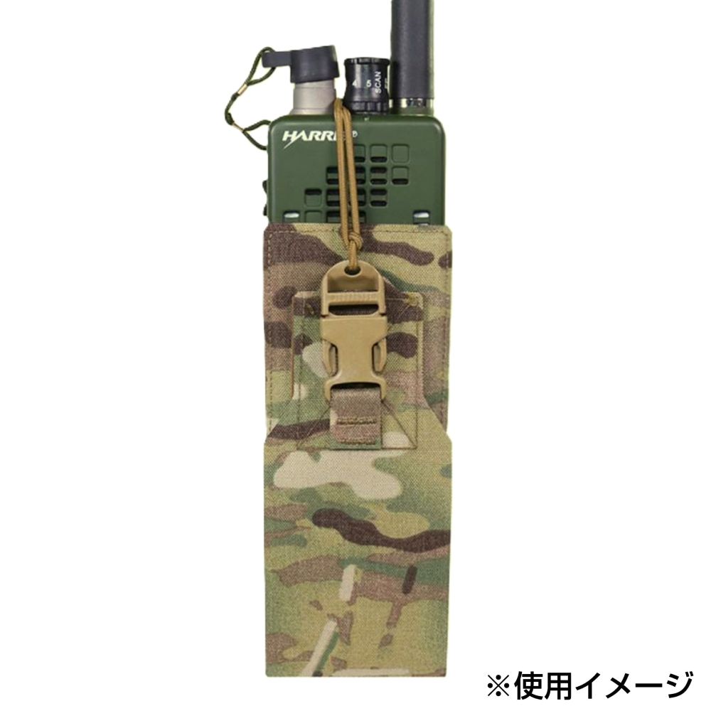 Warrior Assault Systems ラジオポーチ MBITR/ハリス用 レーザーカット