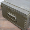 チェコ軍放出品 ミリタリーボックス 木製 ODカラー