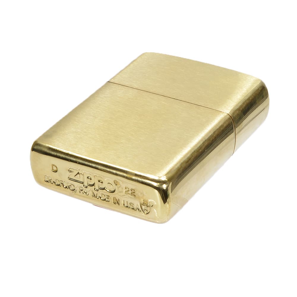 ZIPPO アーマー ブラッシュブラス 168 | ミリタリーショップ レプマート