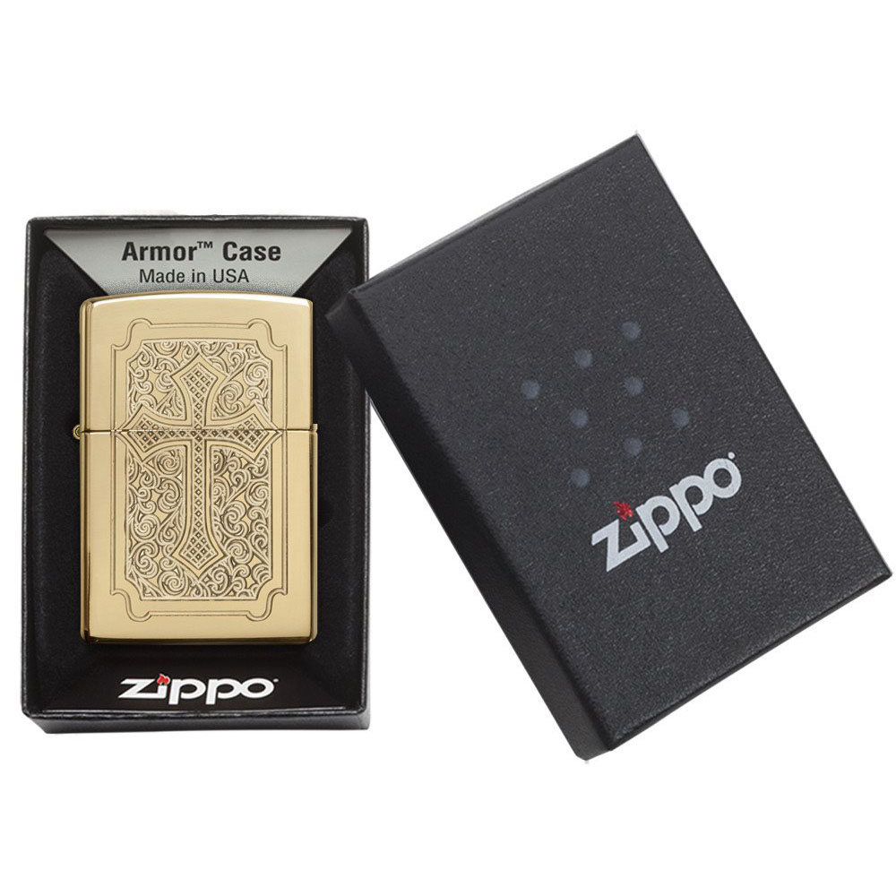ZIPPO 十字架 エキセントリック 29436 アーマーケース | ミリタリー