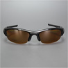 Oakley 偏光サングラス フラック ジャケット ブラック ブラウン