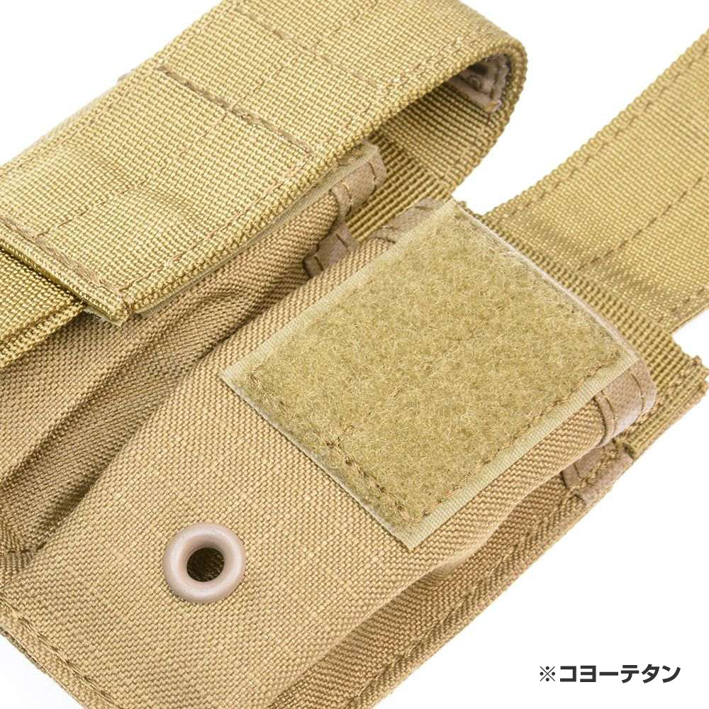 BLACKHAWK ピストルマガジンポーチ 9mm拳銃 ダブル 37CL09