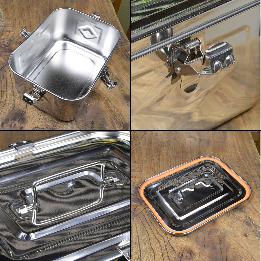 ミリタリーショップ レプマート ダルトン 収納ボックス ステンレスストレージ