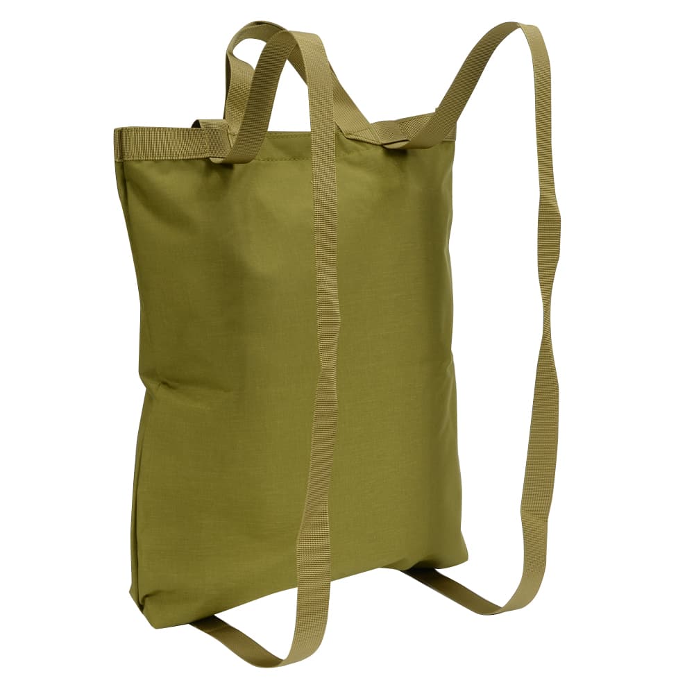 オトナのナップサック／コーデュラカーキ オトナのナップサック／コーデュラカーキ 迷彩ナップサック カーキ