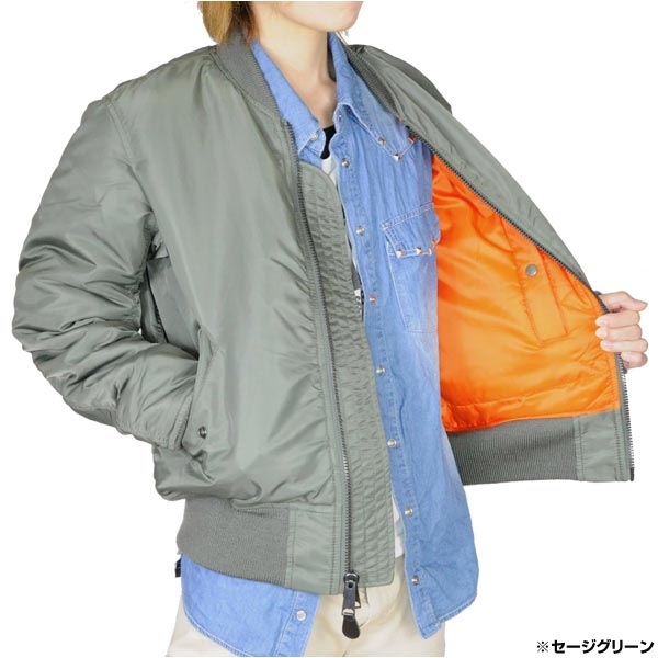 AVIREX MA-1 フライトジャケット コマーシャルロゴ | ミリタリー