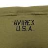 AVIREX Tシャツ 半袖 Vネック 無地 デイリー