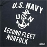 AVIREX Tシャツ 長袖 U.S.NAVY
