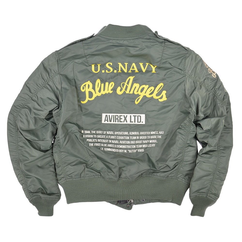 AVIREX L-2B フライトジャケット ブルーエンジェルス 6162119