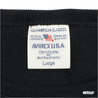 AVIREX Tシャツ 長袖 クルーネック 無地 デイリー