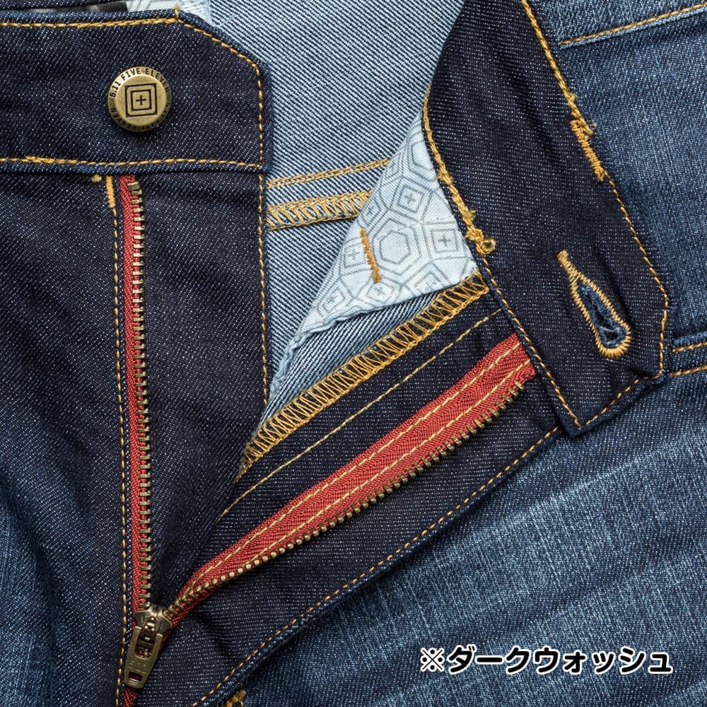 5.11 Tactical ストレッチジーンズ Defender メンズ スリムフィット