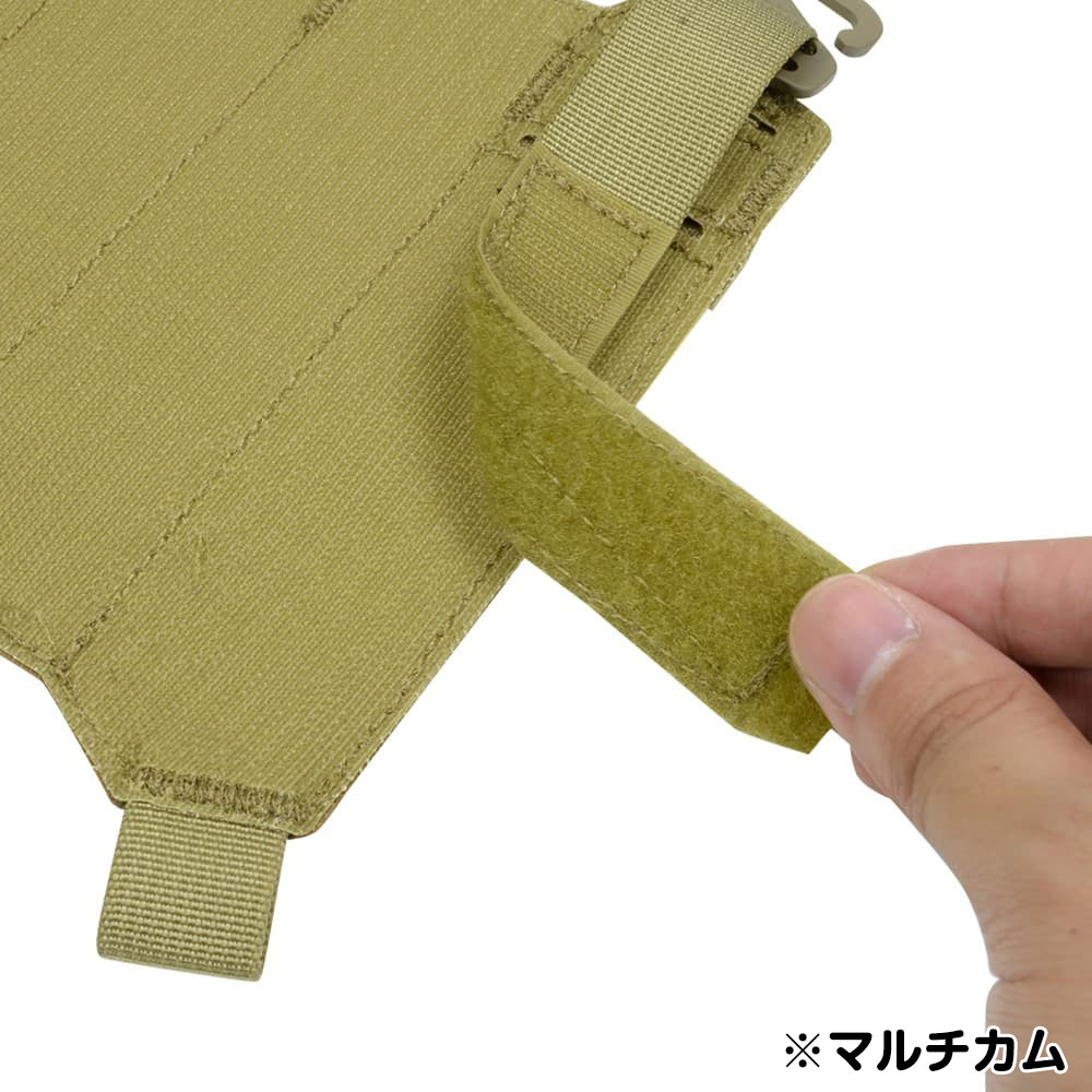 AGILITE プラカード MOLLEパネル 拡張パーツ 軽量レーザーカット