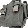 【訳あり商品】調整パーツ破損 BLACKHAWK レッグホルスター OmegaVI サイホルスター GLOCK17・19他 右 ブラック 40QD02BK