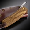 後藤渓 ミニ折りたたみナイフ 肥後守型 カスタムナイフ 天然木材ハンドル