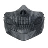 WoSporT ハーフフェイスマスク Rebel Skull 通気孔付き 硬質樹脂 A-MA-204