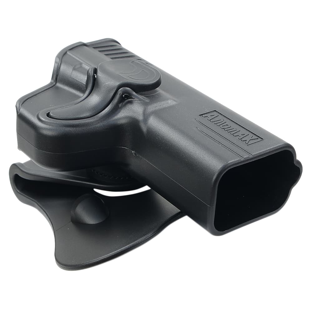 AMOMAX ヒップホルスター M&P9 パドル付き 右利き用 ブラック AM-MP9