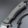 Acta Non Verba Knives アウトドアナイフ M311 COMPACT DLC ブラックグリップ シース付属 ANVM311164