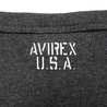 AVIREX Tシャツ 半袖 Vネック 無地 デイリー