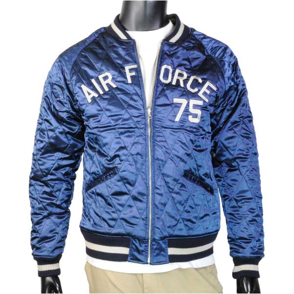 AVIREX 75th BOMB SQUADRON リバーシブル スカジャン AVIREX スカジャン AIR FORCE リバーシブル | ミリタリーショップ