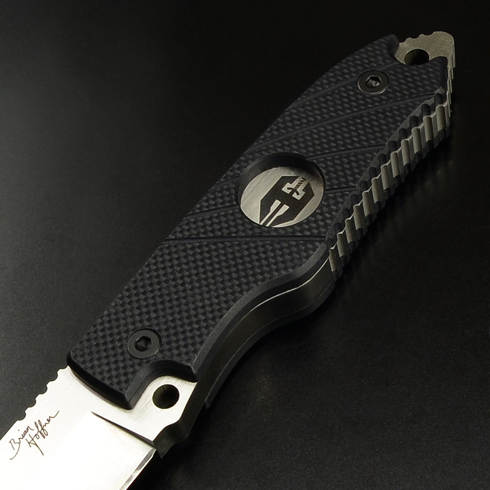 Hoffner Knives アウトドアナイフ Beast ブラックハンドル 440C 