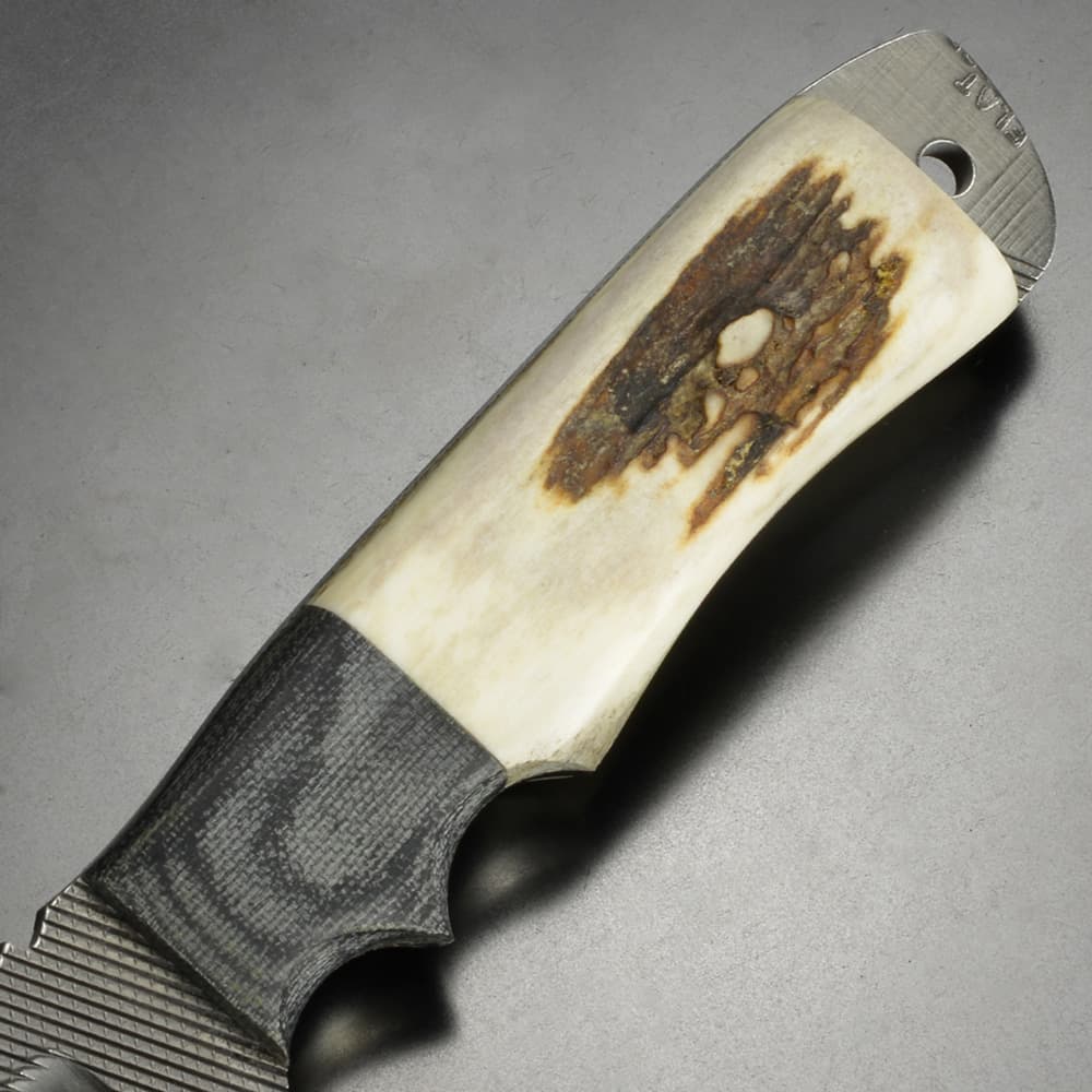 Anza スキナー Tracker エルク&マイカルタ AZTE レザーシース付属