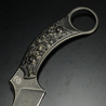 Bastinelli Creations アウトドアナイフ Mako Fixed ブレーンエッジ スカルハンドル BAS206Z
