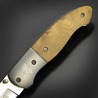 BROWNING 折りたたみナイフ チタン製ボルスター ライナーロック式 BR568