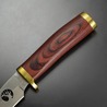 Elk Ridge スキナー Hunter ガットフック付き 木製ハンドル ER049