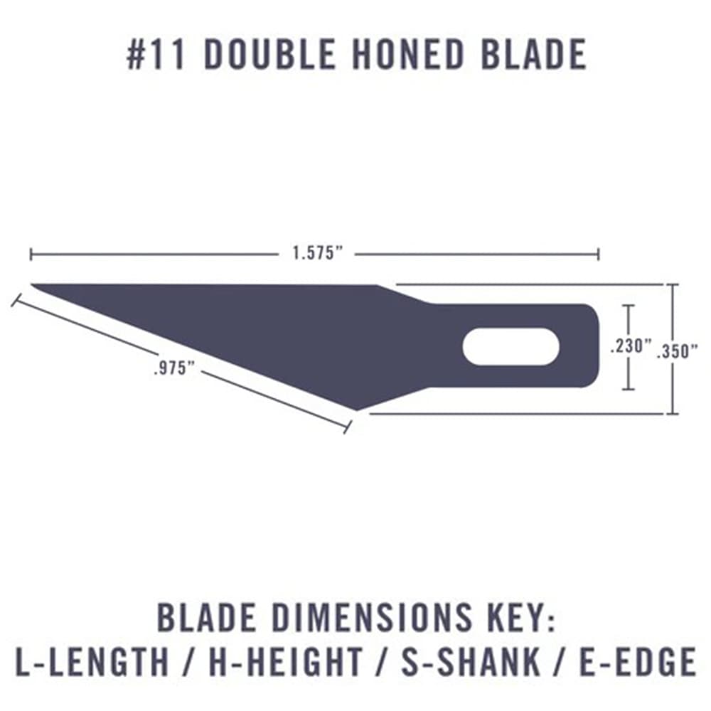 エクセルブレード 替え刃 No11 ブレード 100枚セット EXB22611 精密ナイフ | ミリタリーショップ レプマート