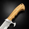 Frost Cutlery ボウイナイフ Blackhills Steel ウォールナット シース付 BKH013WW
