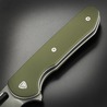 Ferrum Forge Knife Works 折りたたみナイフ Prolix ニトロV鋼 ライナーロック式 グリーン FF006G