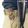 Get Dressed For Battle アックス ホルダー BrownLeather スチールリング GB3921