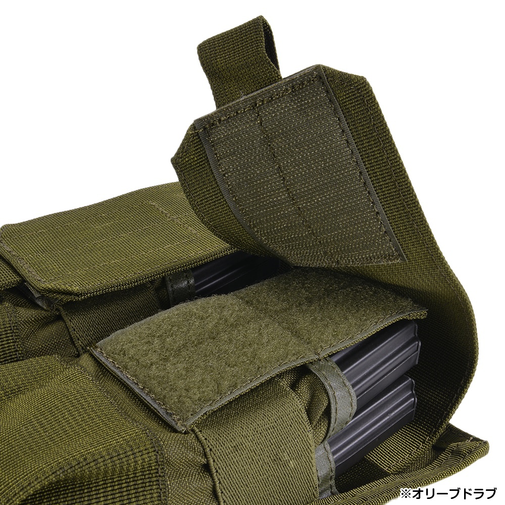 BLACKHAWK マガジンポーチ M4他 ダブル 4本収納 37CL03 | ミリタリー