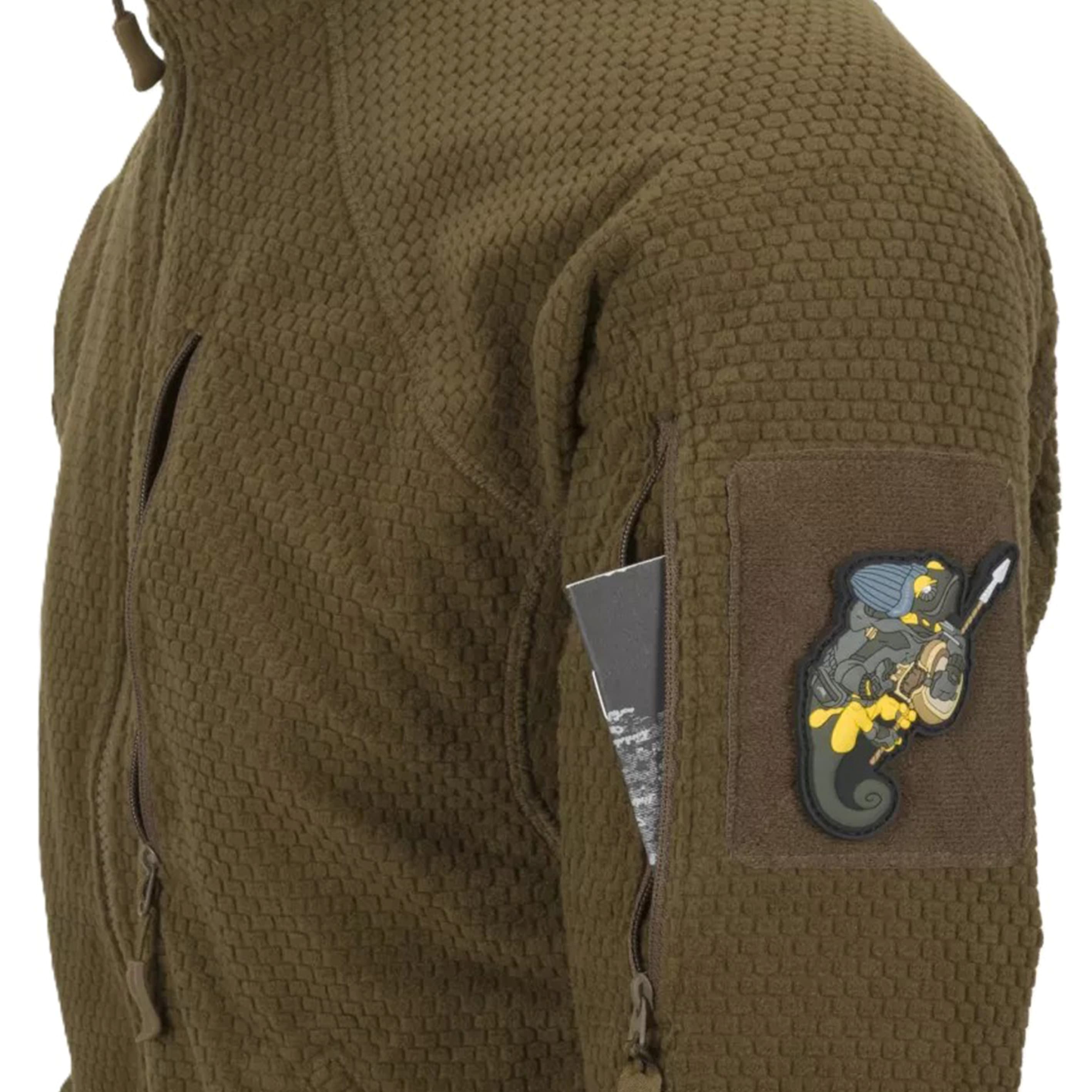 HELIKON-TEX ジャケット ALPHA TACTICAL JACKET グリッドフリース BL