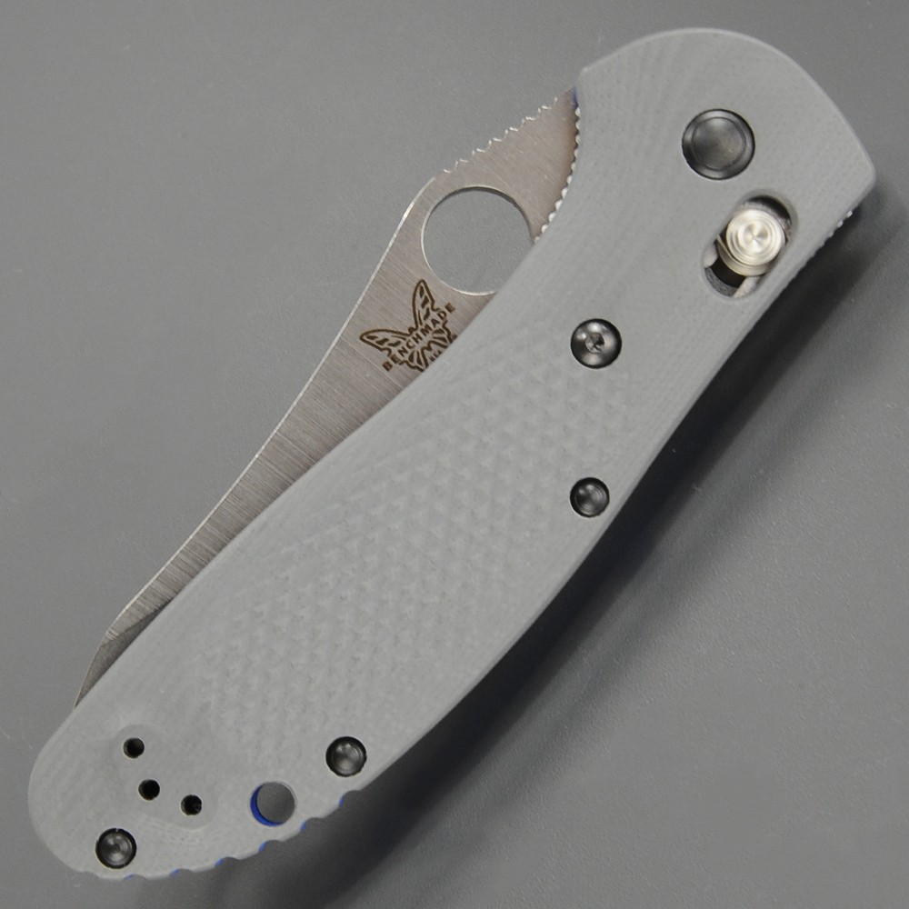 ミリタリーショップ レプマート / BENCHMADE 折りたたみナイフ 550S-1 グリップティリアン 半波刃 サテン仕上