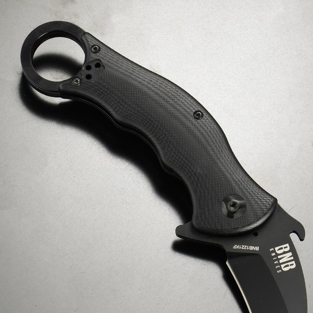 BNB KNIVES 折りたたみナイフ TACTICAL KARAMBIT FOLDER ライナー