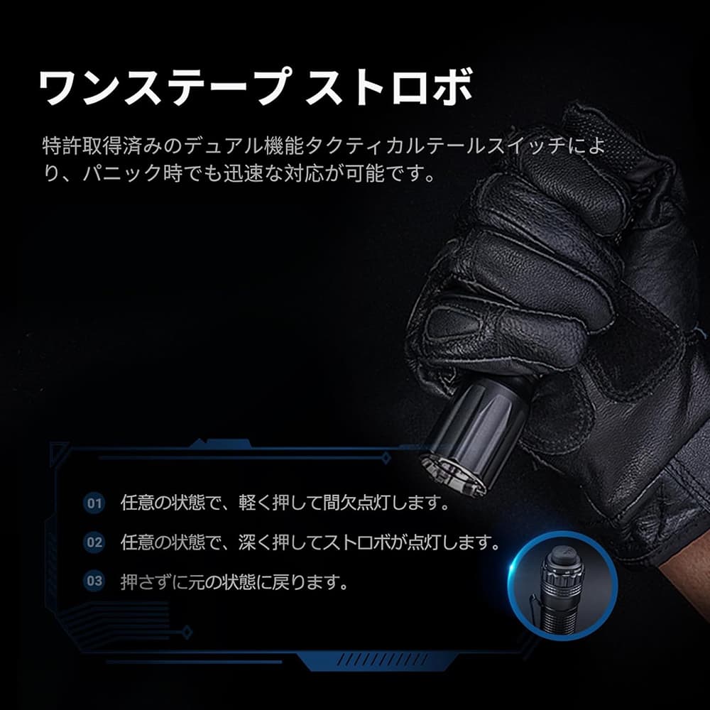 【未使用品】 NEXTORCH フラシュライト TA30 1300ルーメン Amazon.co.jp: NEXTORCH TA30 LED 懐中電灯 高輝度 1300ルーメン