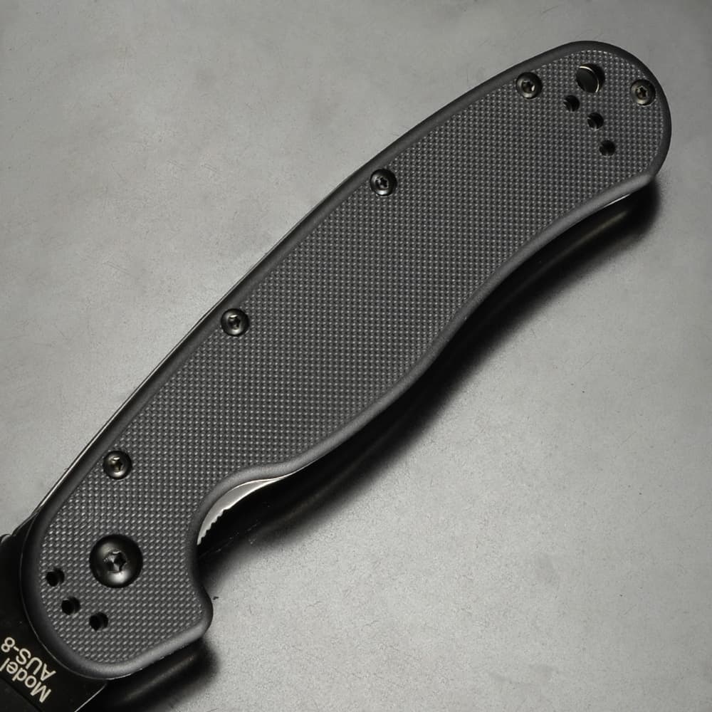 ONTARIO 折りたたみナイフ RAT I ライナーロック式 AUS-8ステンレス