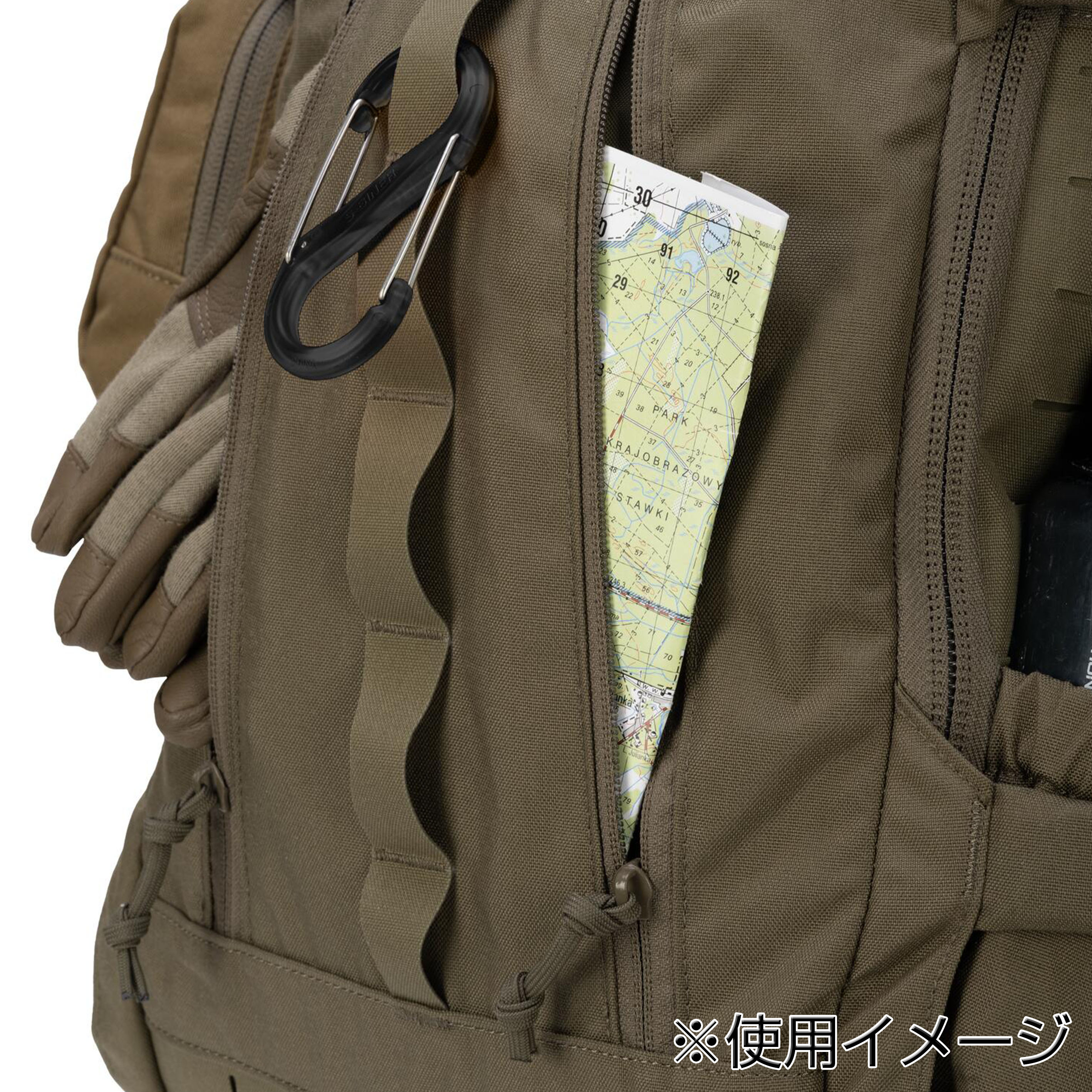 DIRECT ACTION バックパック HALIFAX スモール 18L フルオープン可能