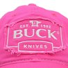 BUCK メッシュキャップ 89088 ロゴ入り ピンク グレー メッシュ レディース