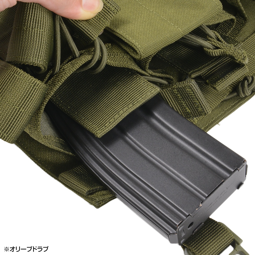 CONDOR ライフル&拳銃用マグポーチ VAS リーコン 12本収納 221141