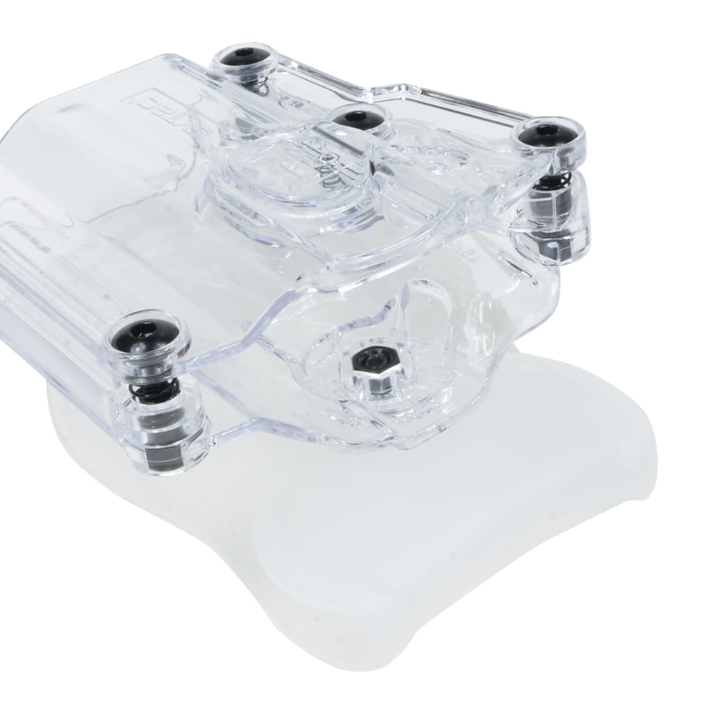 CYTAC メガフィットホルスター 右手用 クリアカラー 樹脂製 パドル付き