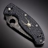 Spyderco 折りたたみナイフ 直刃 デビッド・イエローホース スパイダー