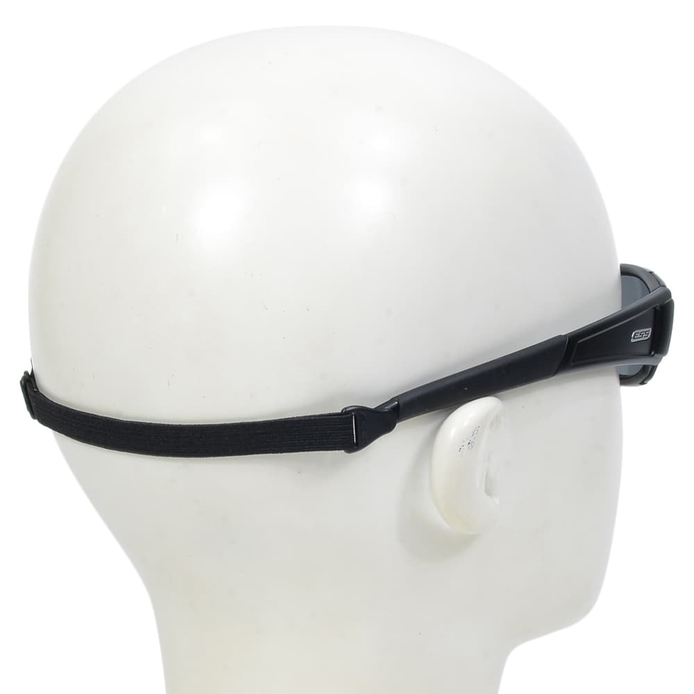 ESS サングラス CDI ブラック スモークグレーレンズ 740-0296