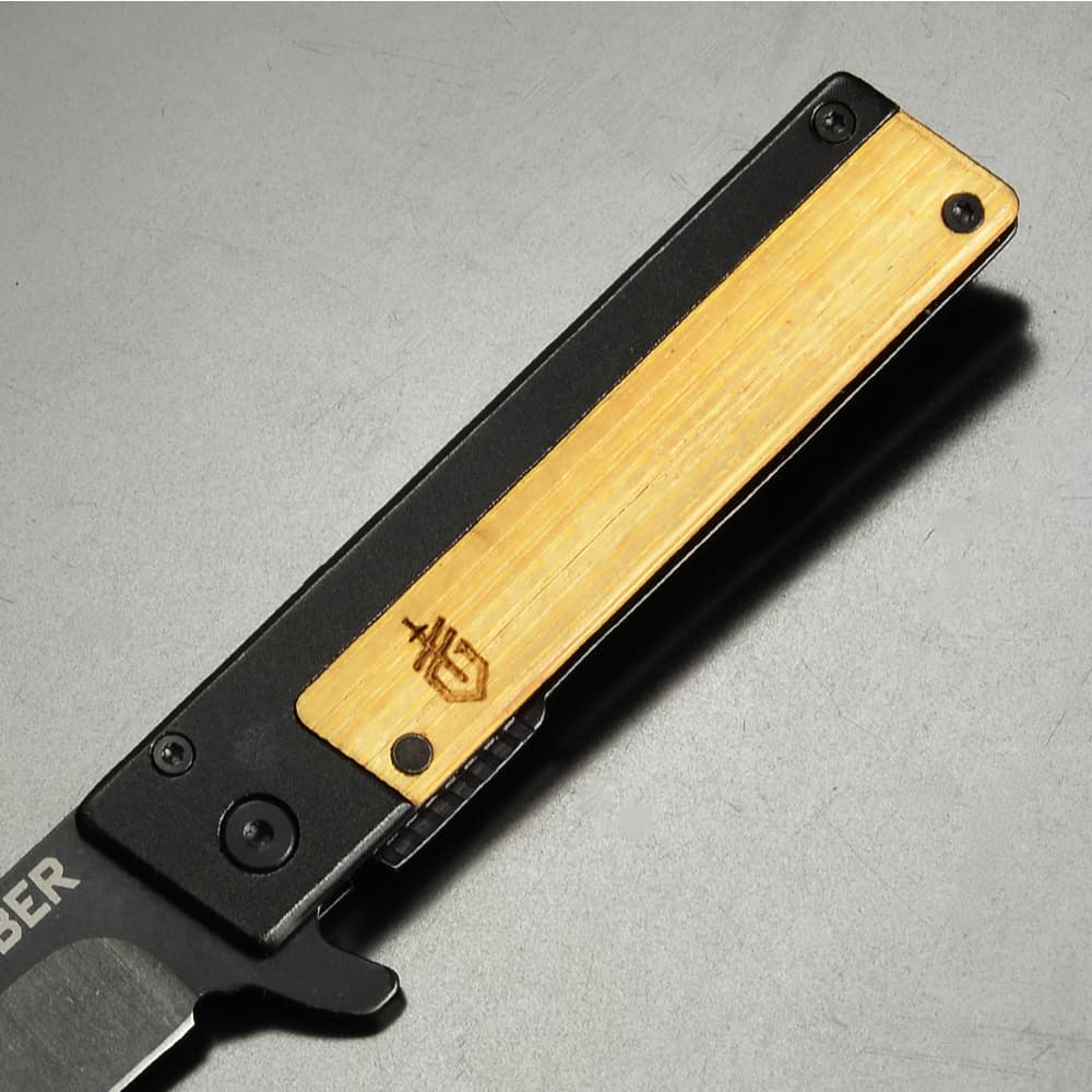 GERBER 折りたたみナイフ QUADRANT クアドラント 直刃 フレームロック 