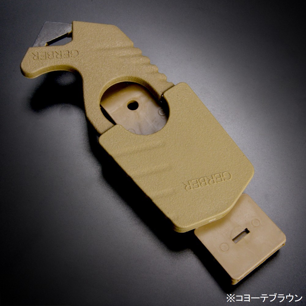 本物米軍5個ガーバー ス レスキューツール ガラスブレイカー シートベルト切断 GERBER レスキューツール 小型 ガラスブレイカー付 ストラップカッター