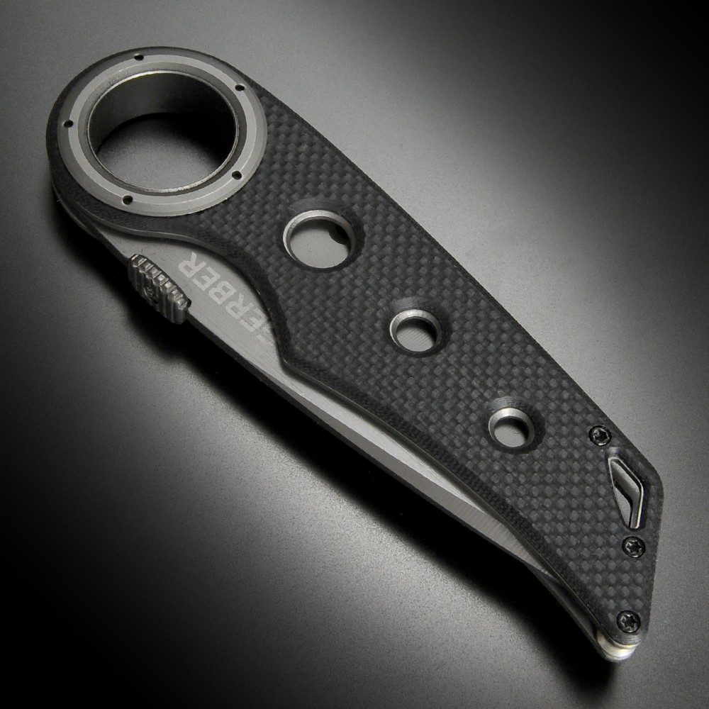 GERBER 折りたたみナイフ リミックス 半波刃 タントー | ミリタリー 