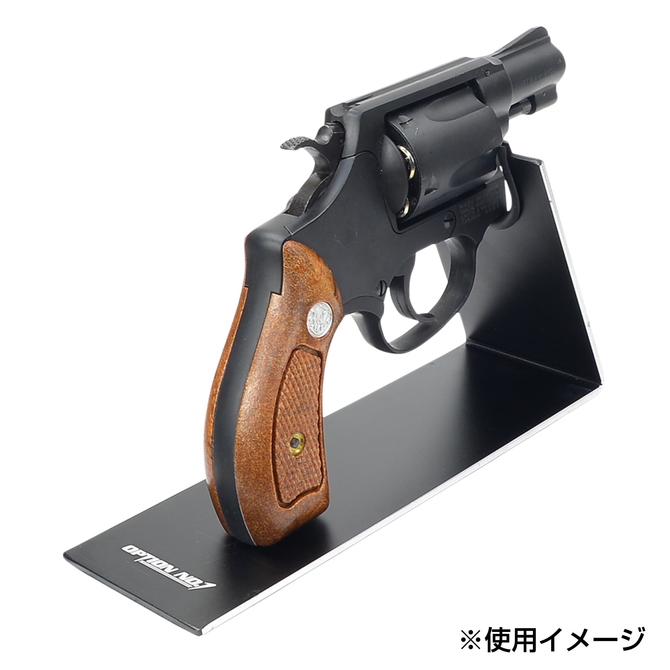 OPTION No.1 ガンスタンド ハンドガン用 GAP-019 ブラック