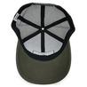 IMI Defense スナップバックキャップ 帽子 メッシュ生地 レザーパッチ付き ODグリーン