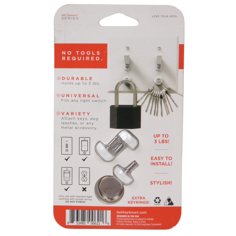 Key Smart キーハンガー KeyCatch マグネット ネジ式 | ミリタリー