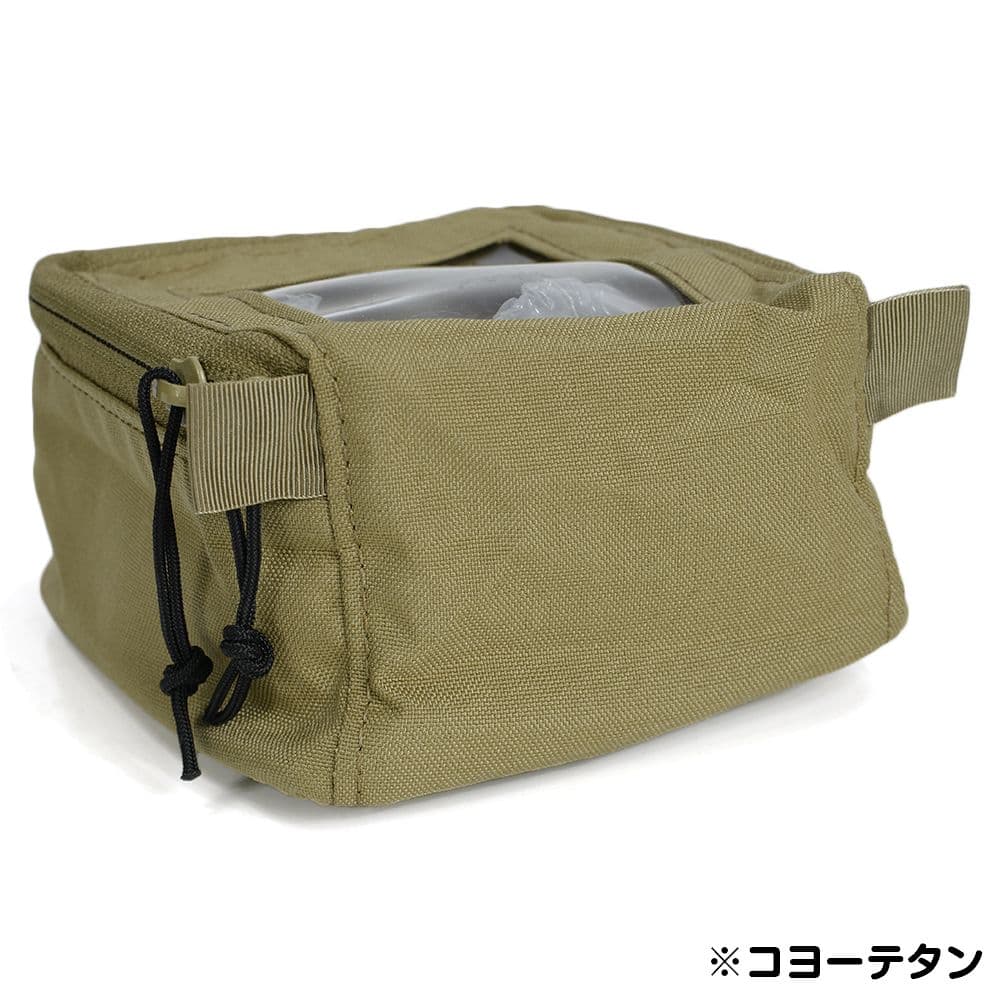 LBX Tactical スモールウィンドウポーチ 透明窓 ベルクロ対応 LBX-1015
